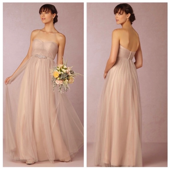 BHLDN Dresses & Skirts - Jenny Yoo BLDN Annabelle Dress- Sandstone